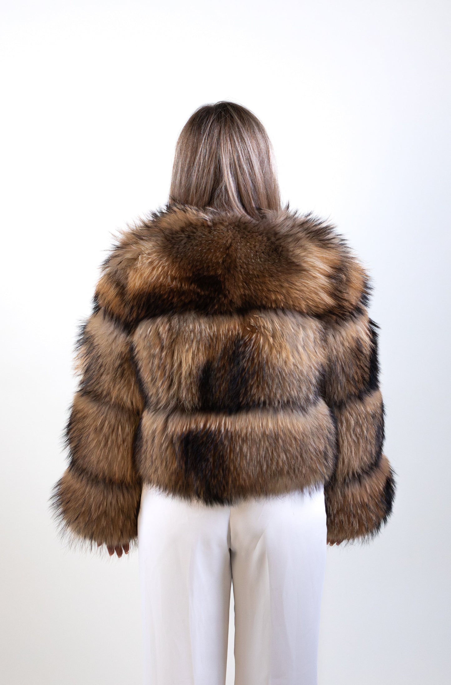 Angel Raccoon Fur Coat