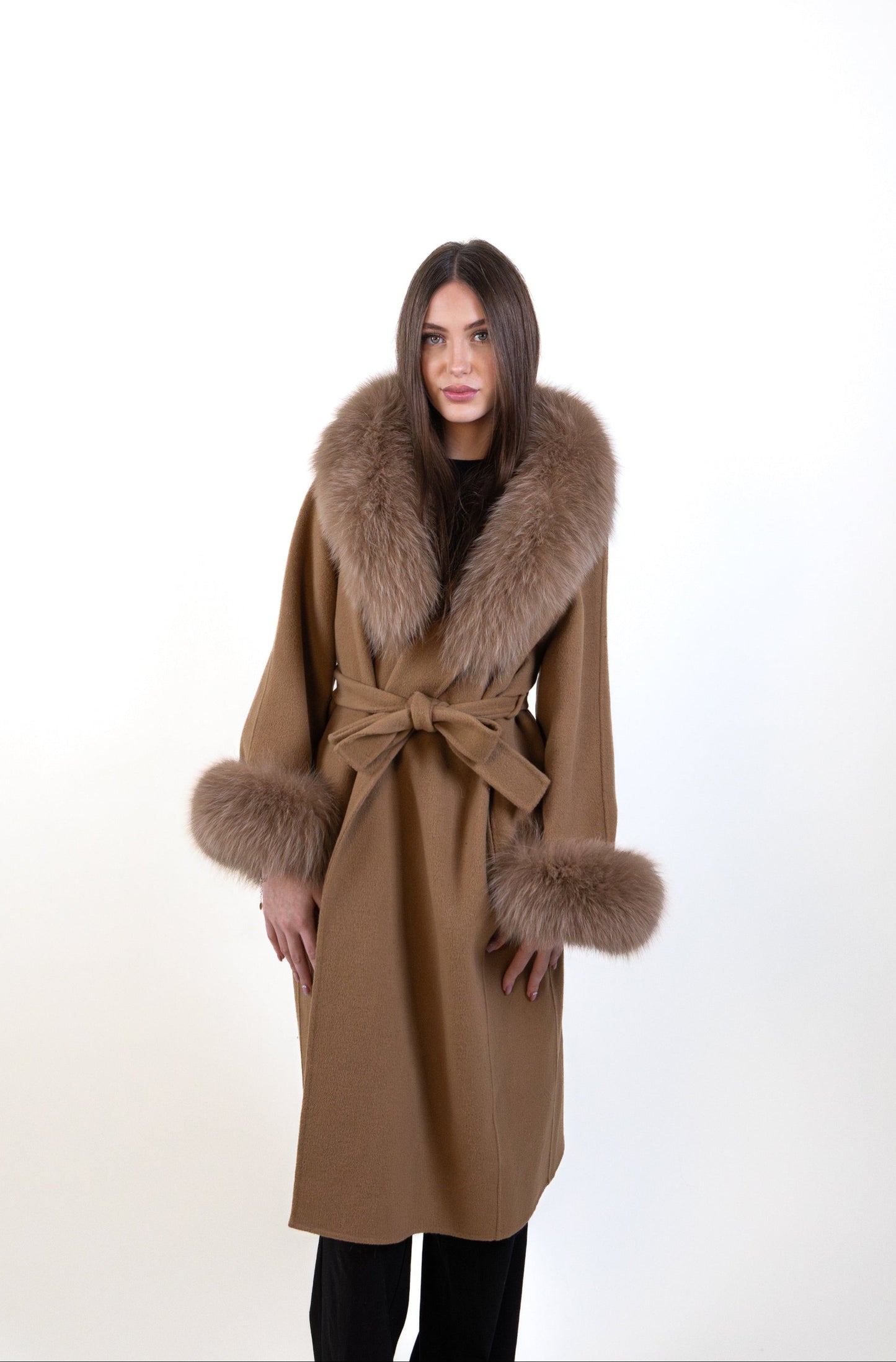 Королевская лисья шуба